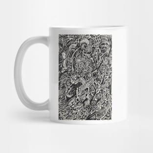 Enter, The Microdot Man Mug